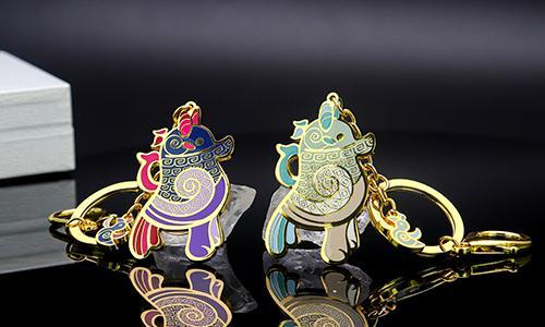 博物馆金属钥匙扣定制