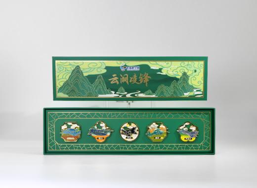 长春航空展-云阙凌峰金属飞机徽章套装
